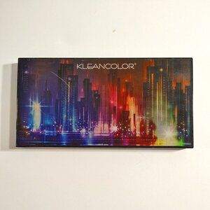 KleanColor City Never Sleeps Eyeshadow Palette Holographic Compact